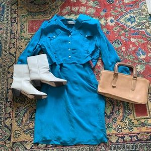 Two piece vintage dress!